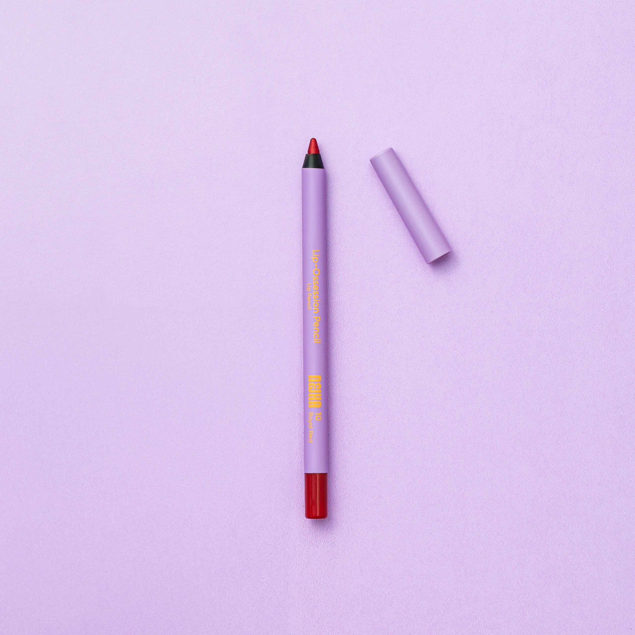 NEJHA - MATITA LABBRA LIP OSSESSION PENCIL , 10 Royal Red